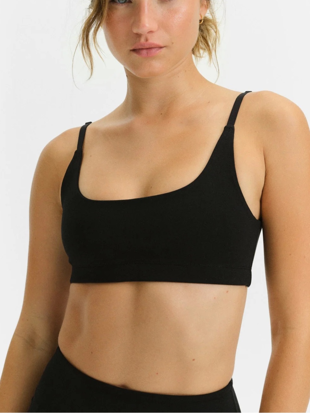 Mate the label organic stretch scoop bra